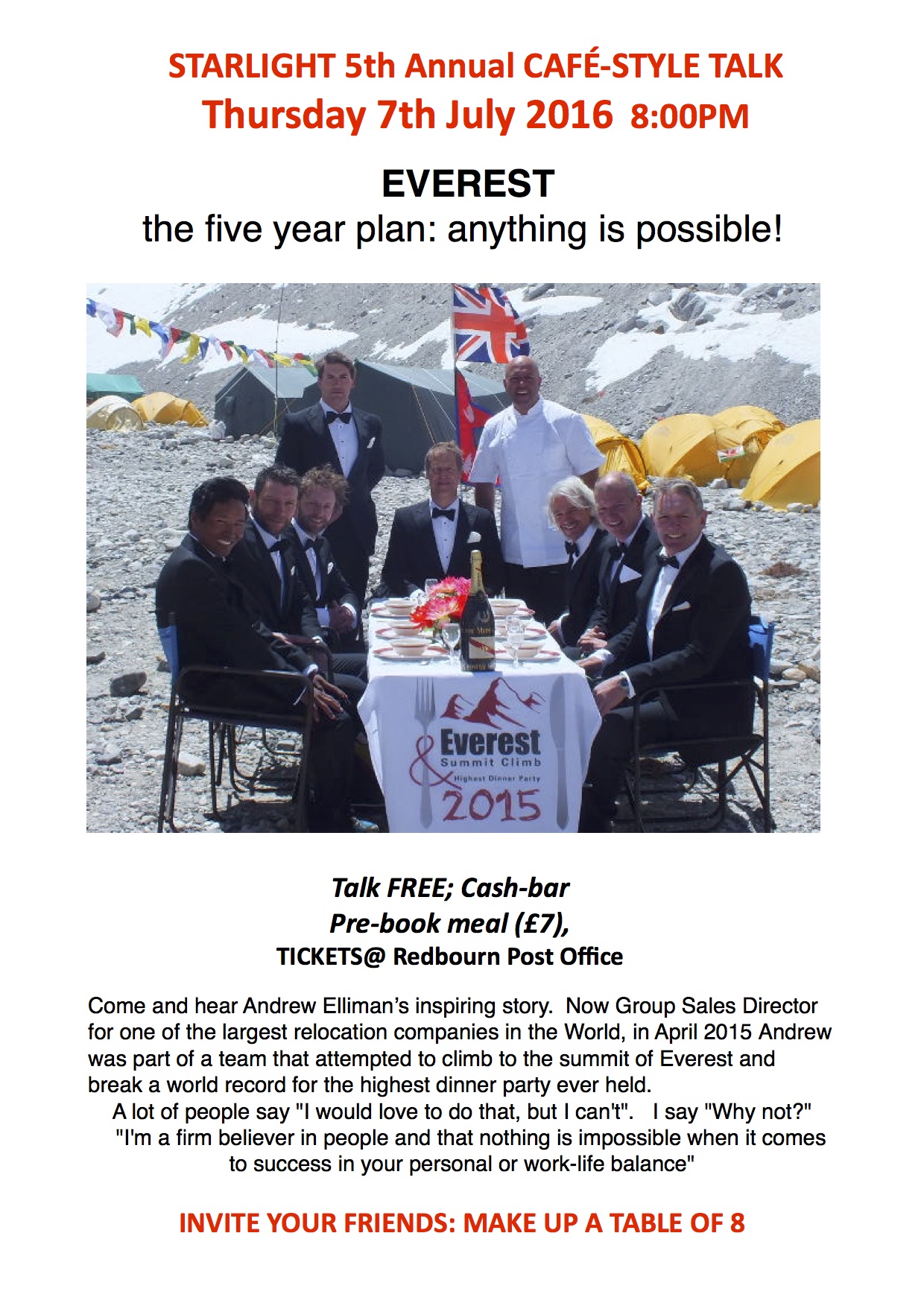 NEW Andrew Elliman 2016 STARLIGHT POSTER