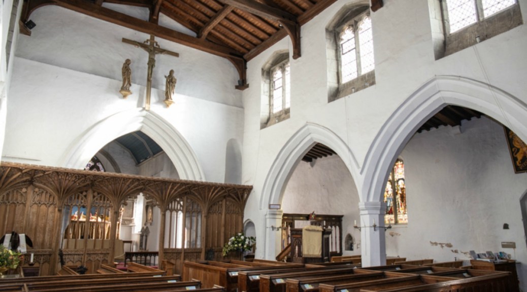 St Marys Redbourn Interior