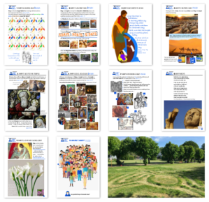 Posters in the Churchyard